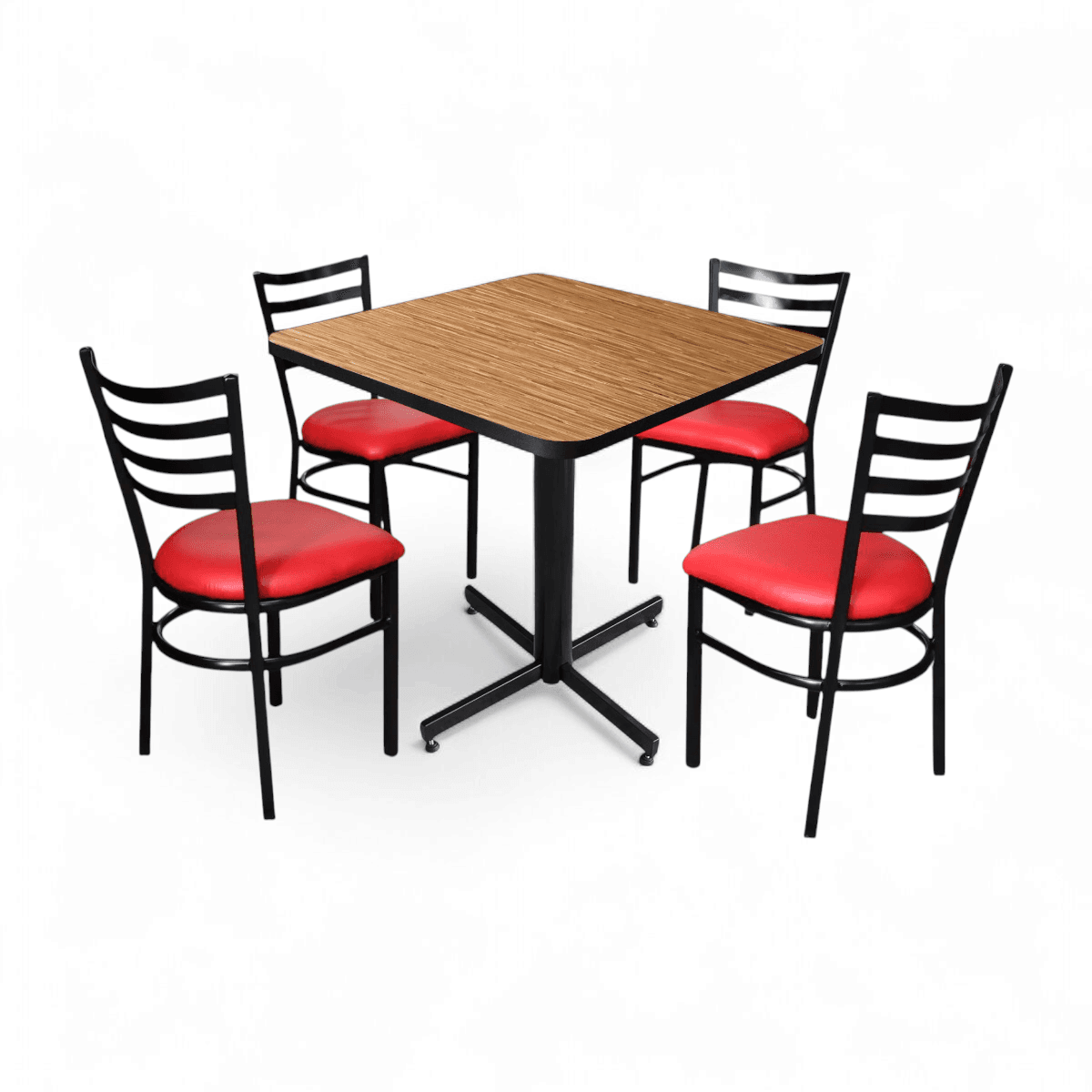 Conjunto Modelo Italia Golden Bambú - estándar 4 sillas view 7