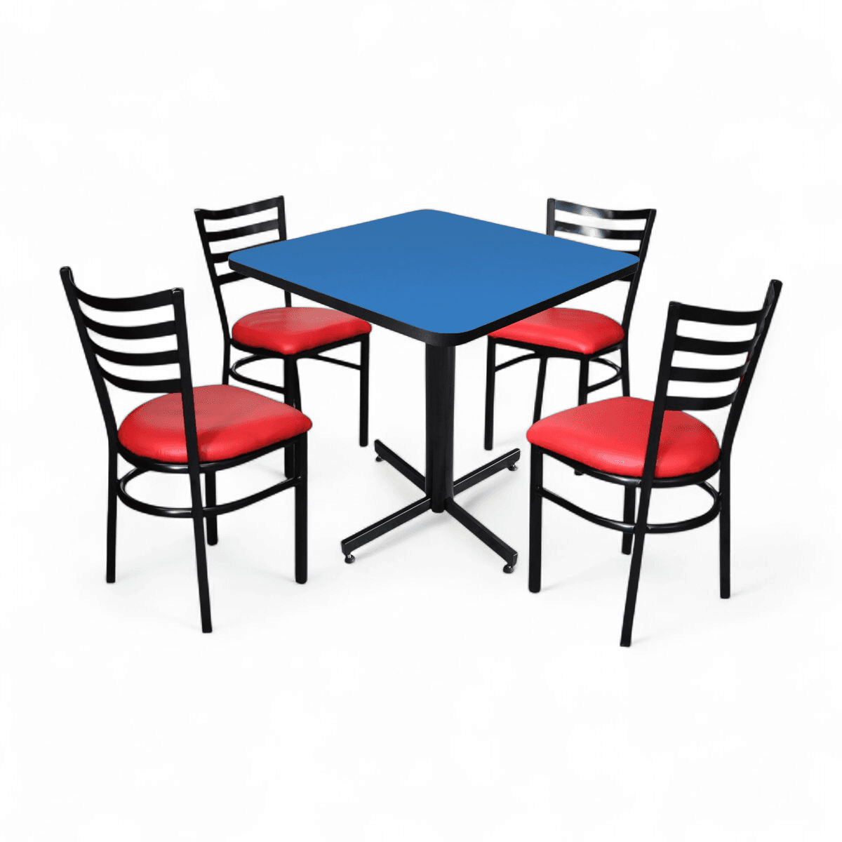 Conjunto Modelo Italia Azul Polar - estándar 4 sillas view 7