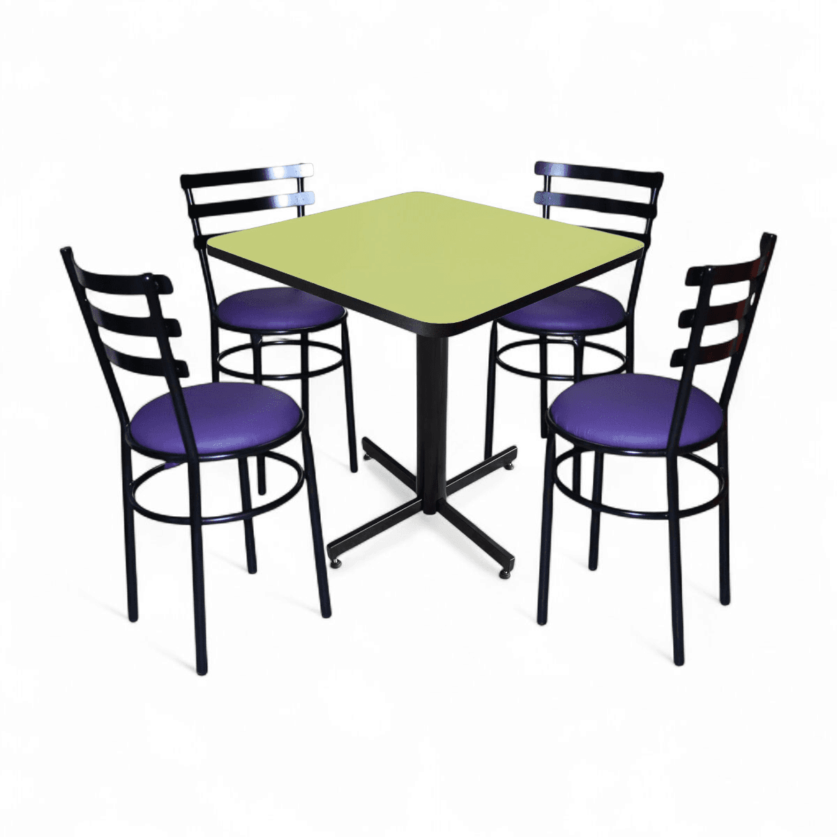 Conjunto Modelo Solera Verde Manzana - estándar 4 sillas view 12