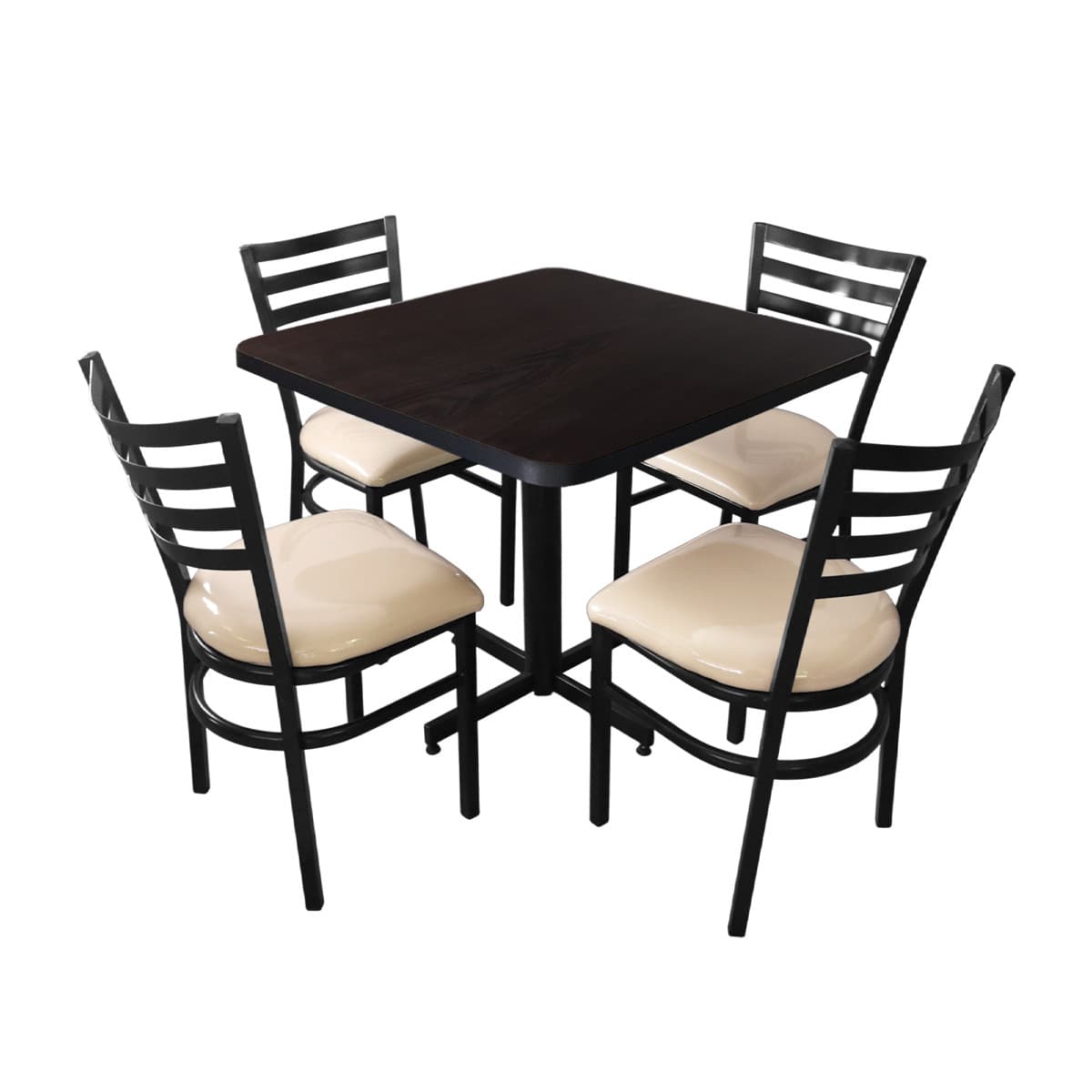 Conjunto modelo Italia, estándar 4 sillas