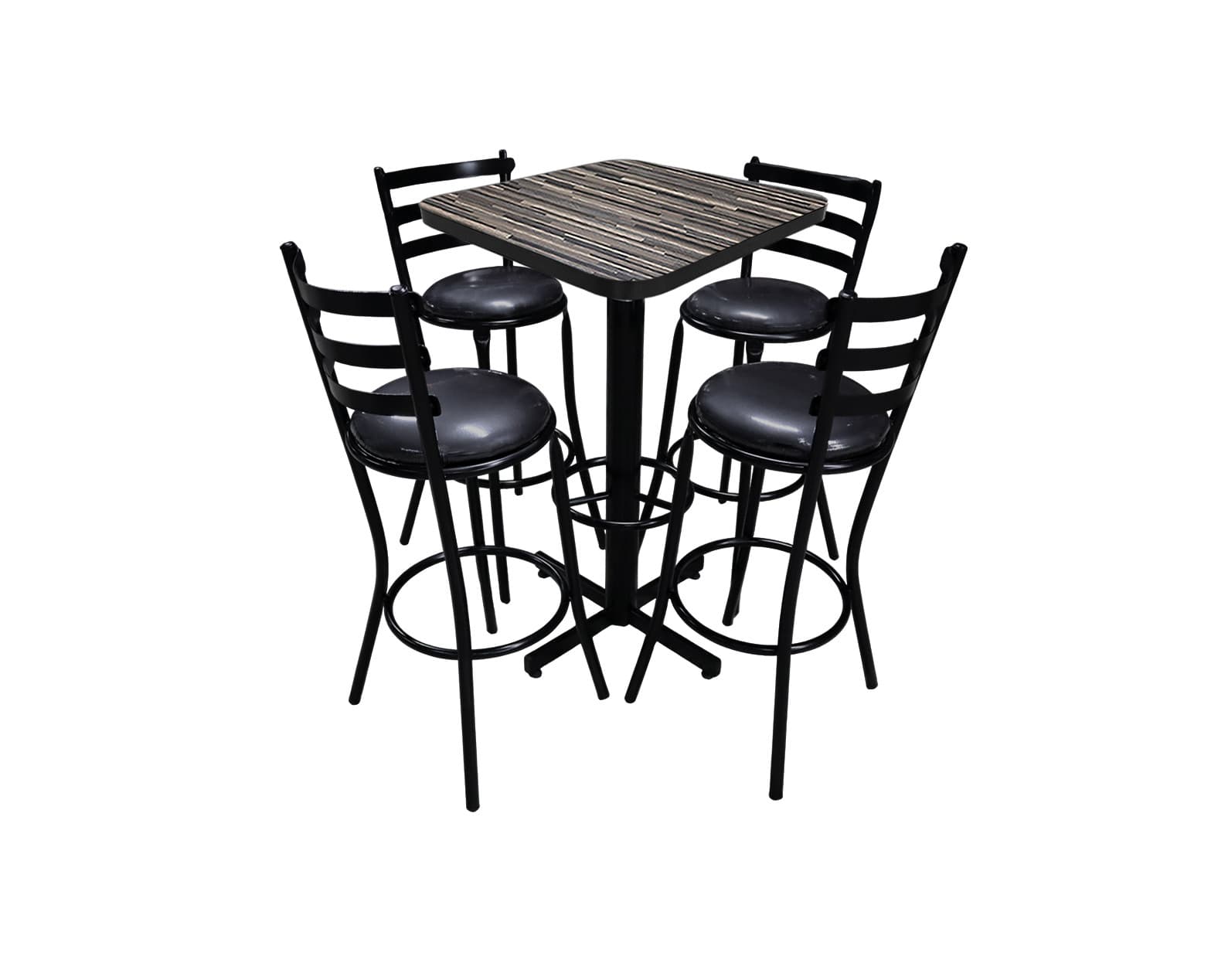 Conjunto Periquero Modelo Solera Duelilla - 4 bancos