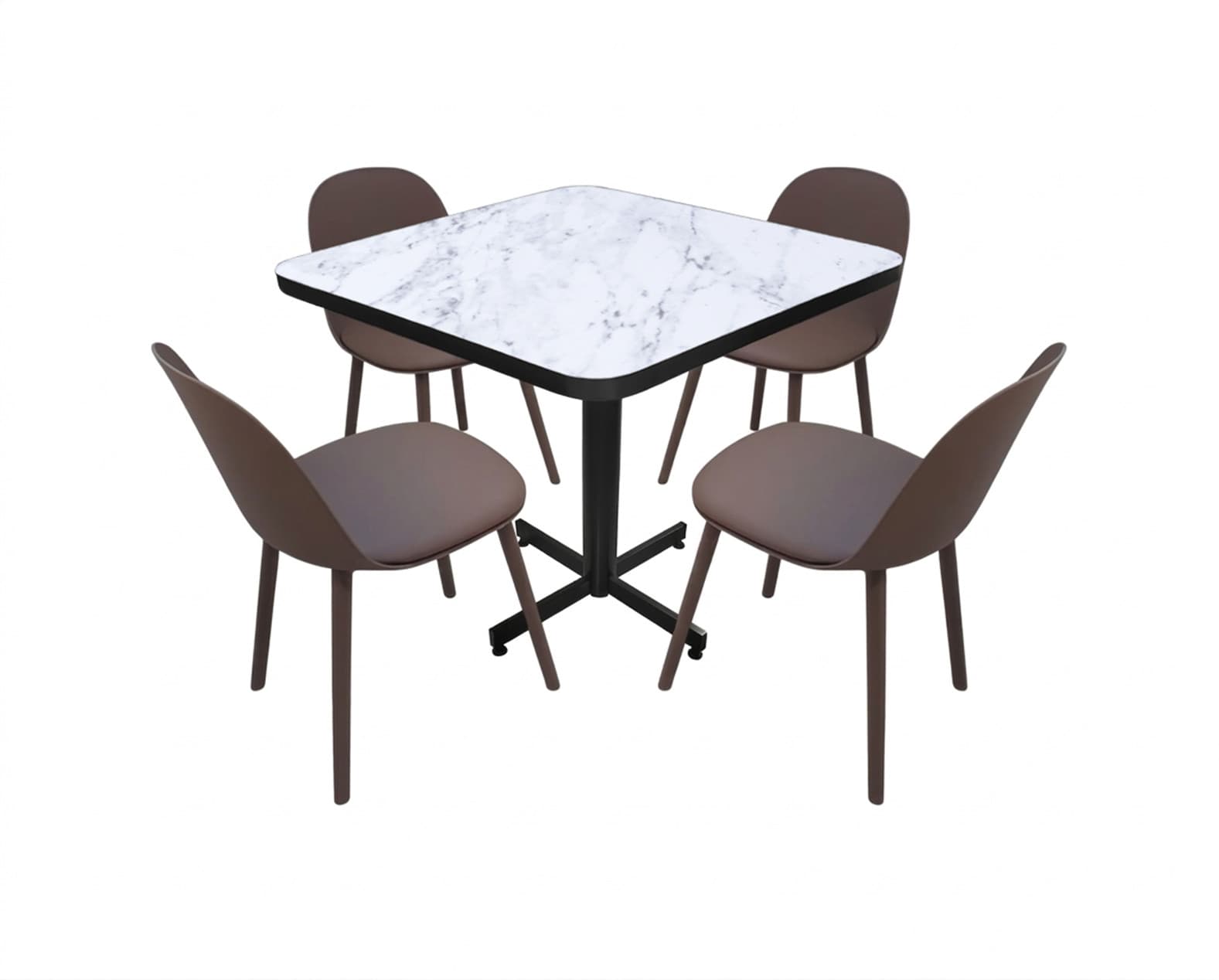Conjunto Modelo Nova Marmara - estándar 4 sillas