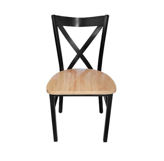 Silla para restaurante modelo Roma con Rodete