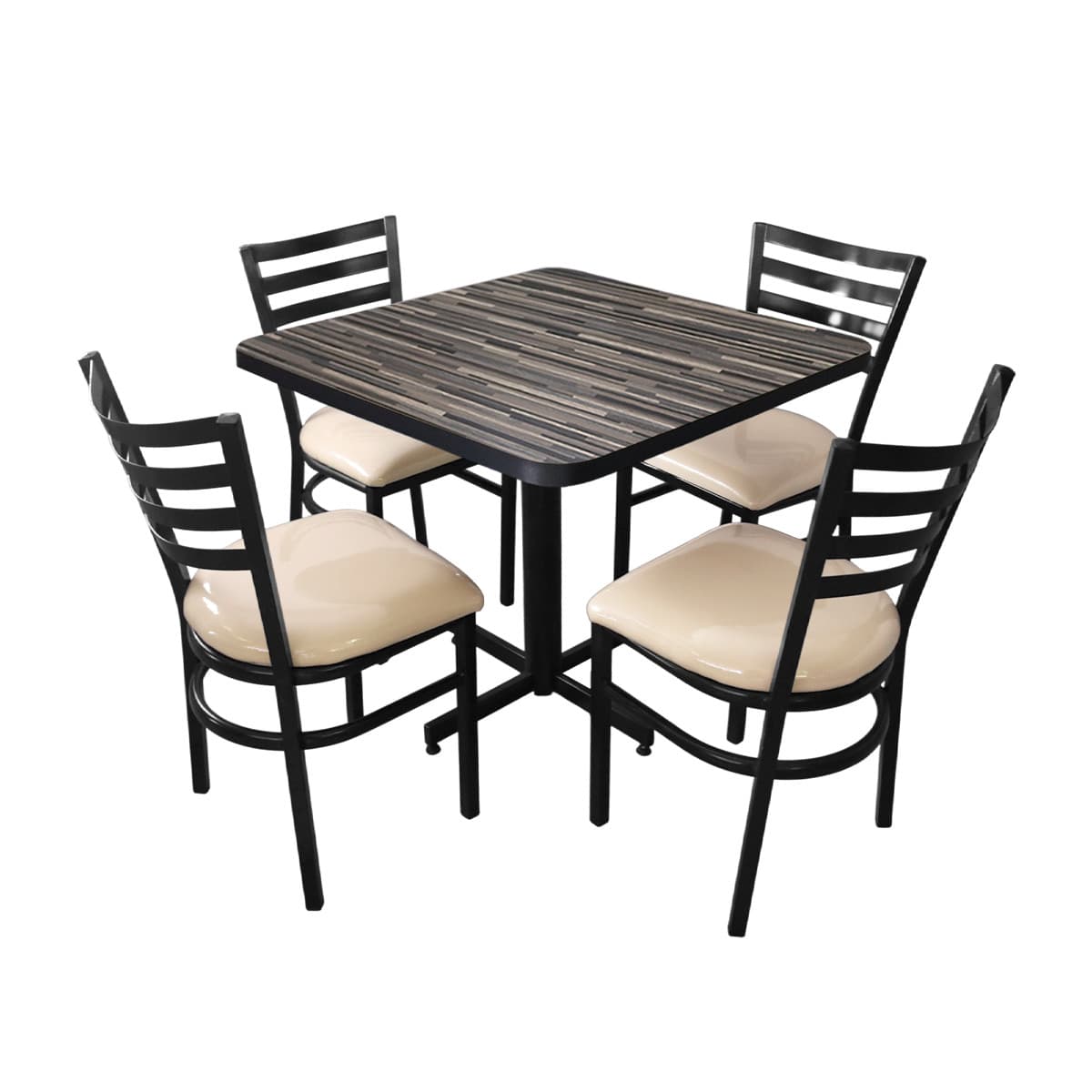Conjunto Modelo Italia Duelilla - estándar 4 sillas
