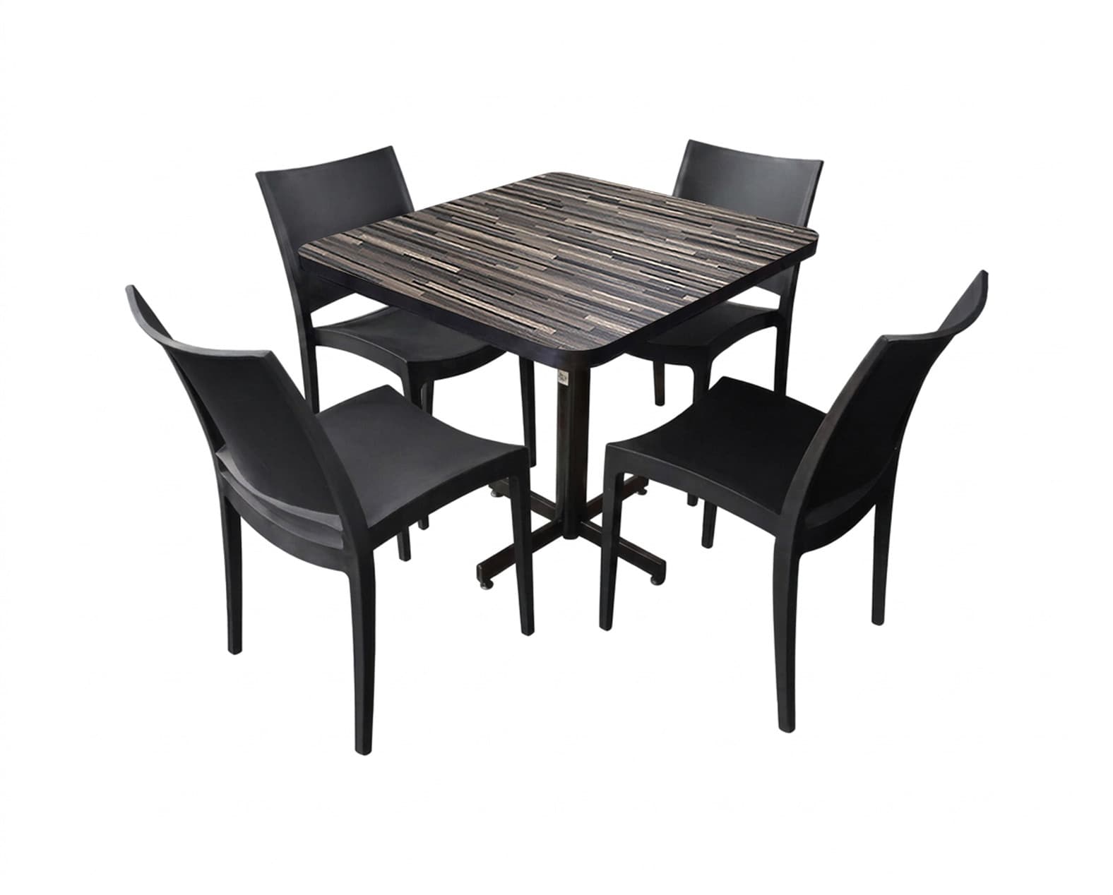 Conjunto Modelo Hit Duelilla - estándar 4 sillas