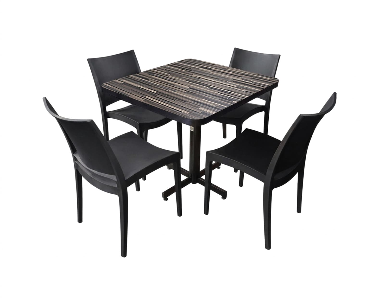 Conjunto Modelo Hit Duelilla - estándar 4 sillas