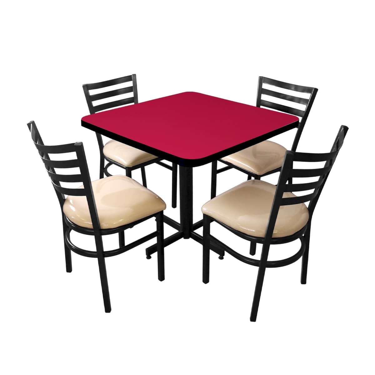 Conjunto Modelo Italia Vino - estándar 4 sillas