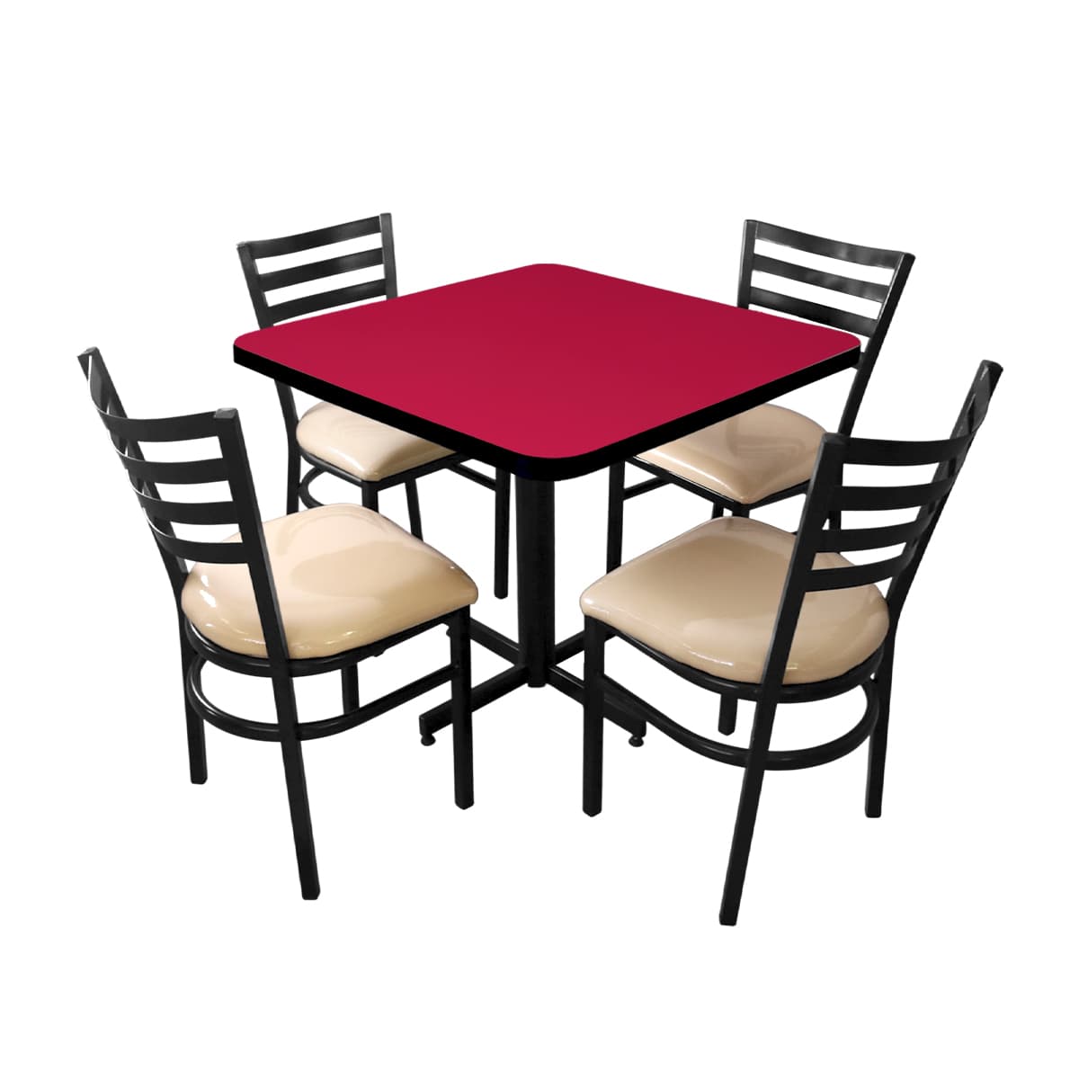 Conjunto Modelo Italia Vino - estándar 4 sillas