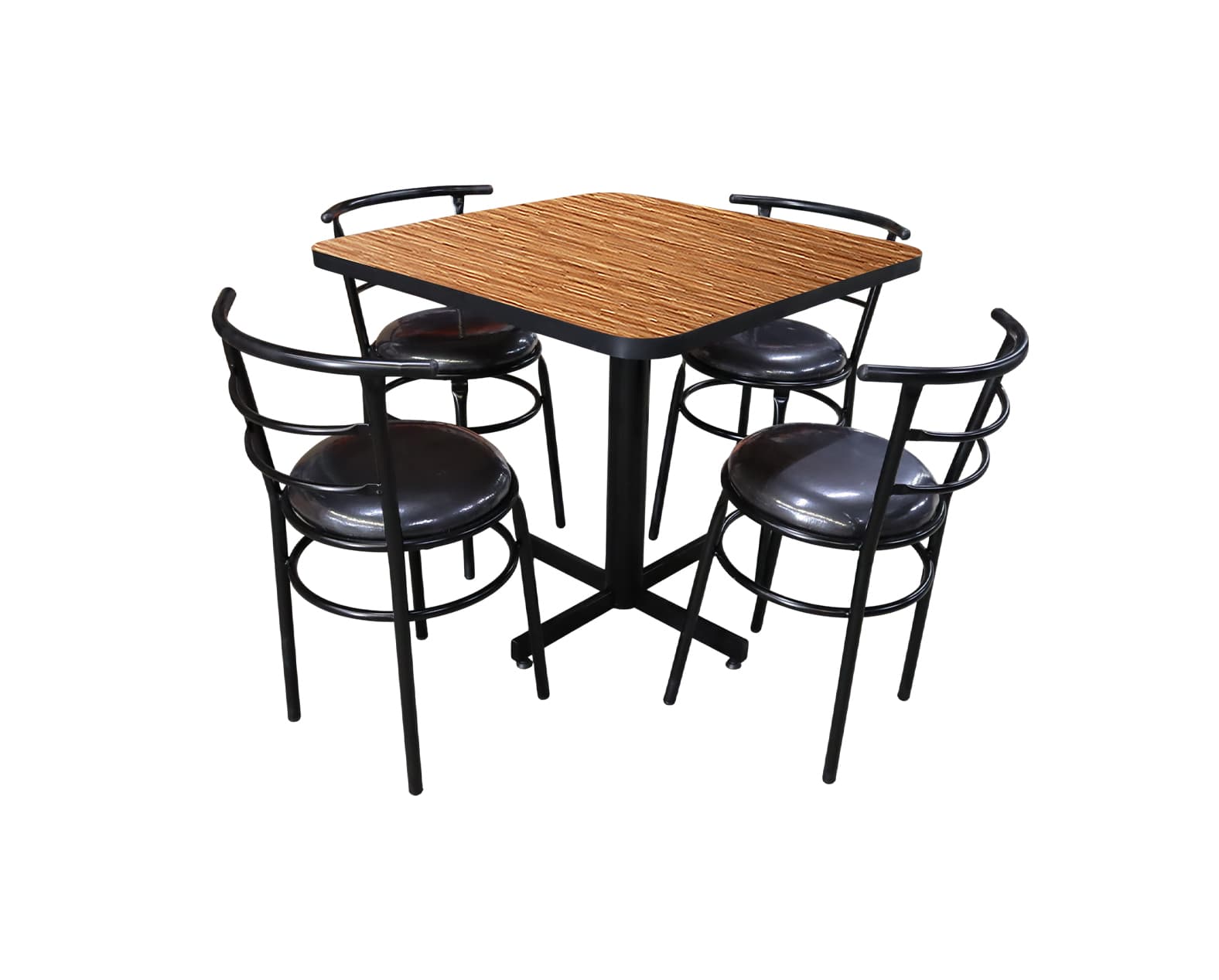 Conjunto Modelo Chabeli Golden Bambú - estándar 4 sillas