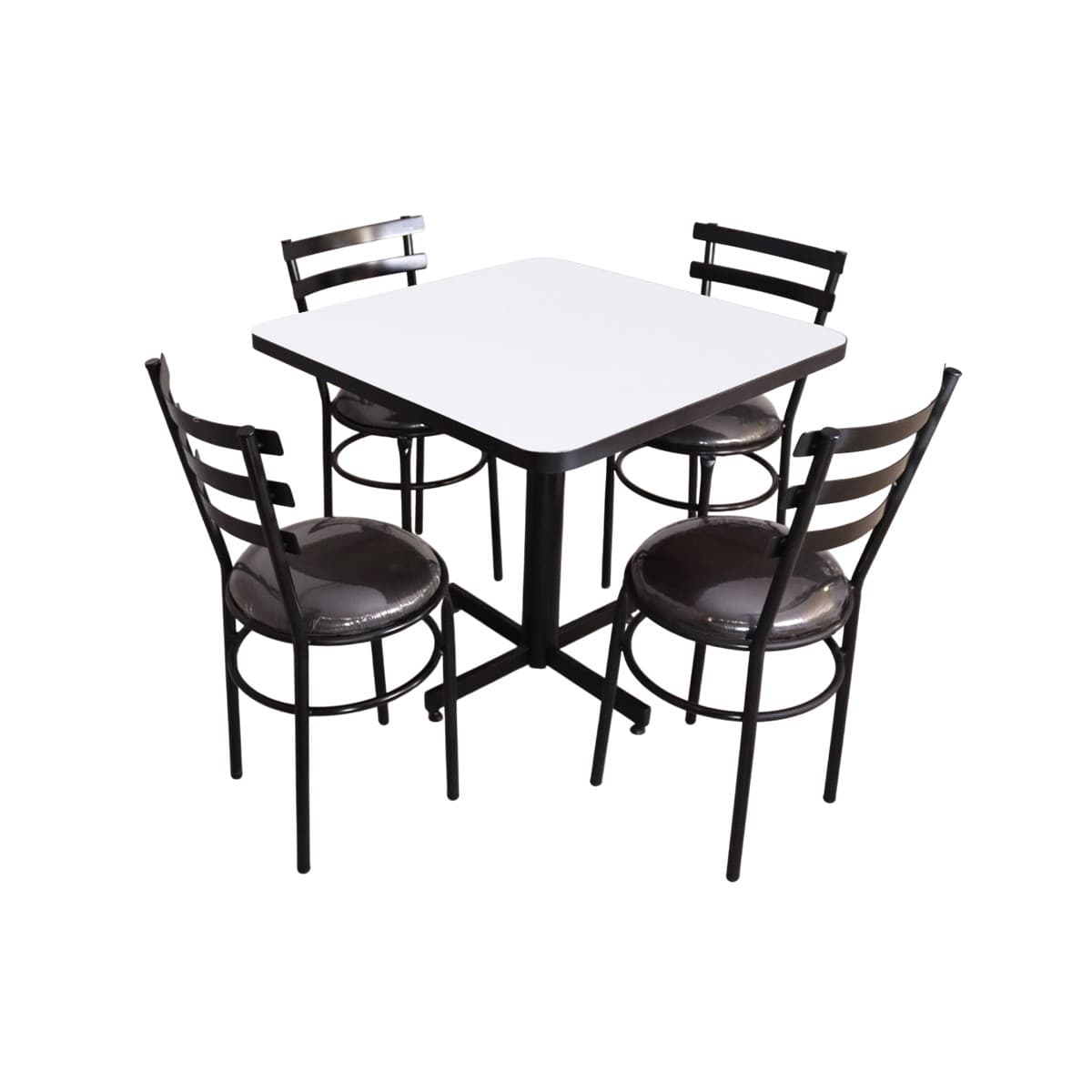 Conjunto Modelo Solera Blanco - estándar 4 sillas